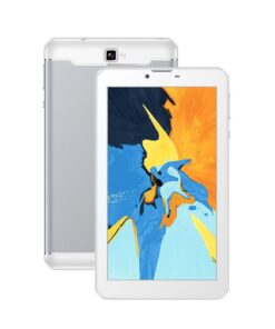 VGKE H7 7" 3G Tablet with 16GB Storage, Android 10 and Protective Folder - Silver