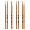 Vic Firth 5BTN Terra Series Nylon Tip Drumsticks - 4-Pair Value Pack