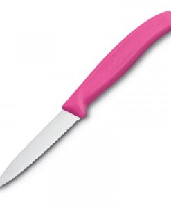 Victorinox Paring Knife Serrated 8cm Pink