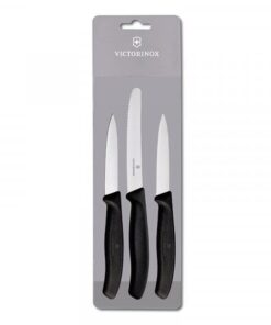 Victorinox Paring Knife Set 3Pce Black