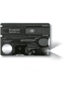 Victorinox Swisscard Lite Transparent 82mm - Transparent Black