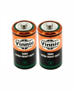 Vinnic C Size Sum2 R14 Extra Heavy Duty Batteries (24pcs)