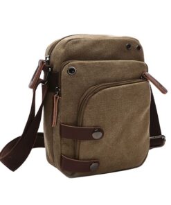 Vintage Canvas Messenger Bag