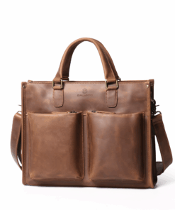 Vintage Rugged Laptop Satchel