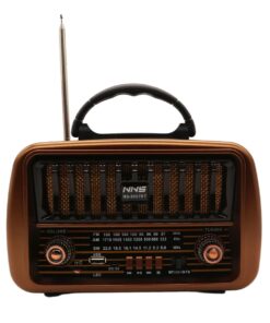 VinTage Style Rechargeable Blue Tooth, Usb, TF, 3 Band Multi Function Radio