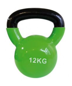 Vinyl-Coated 12kg Kettlebells