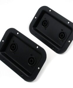 Viper Pair of Dual Speakon Metal Backplates with Speakon Sockets
