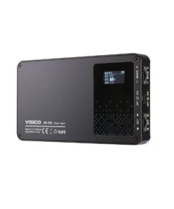 Visico 12W RGB Pocket LED Video Light with 3600mAh built-in lithium battery