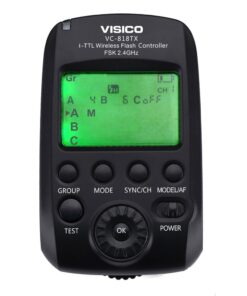 Visico VC-818TXN iTTL Wireless Trigger for Nikon DSLR & Mirrorless Cameras