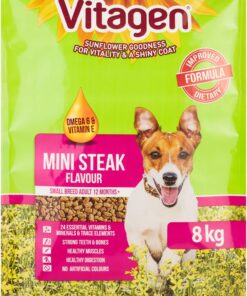 Vitagen - Mini Steak Small To Medium Breeds - 8kg