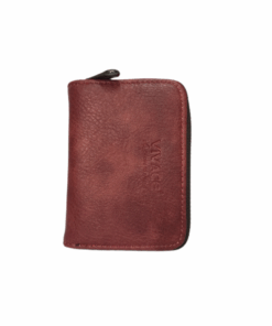 Vivace- Card Wallet - Dark Red