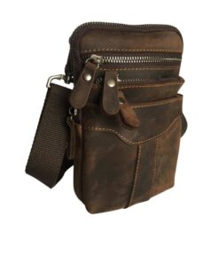 Vivace - Genuine Leather Sling - Dark Coffee