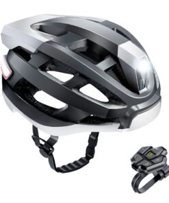 Vizia Smart Bluetooth Cyclist Helmet with Headlight & Indicator Controller