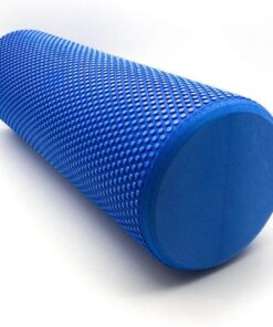 VolaFit - Foam Roller for Yoga Muscles Back Exercise - 60cm x 15cm - Blue