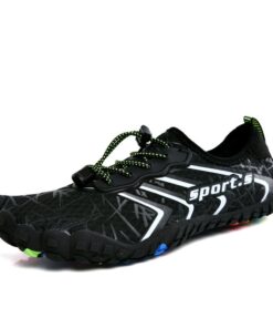 VolaFit - Quick Dry Aqua Water Shoes for Men & Women with Drawstring Laces - UK 7