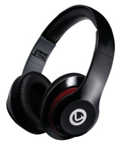 Volkano Falcon Series Wired Aux Headphones with Mic - Black