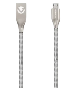 Volkano Iron Micro USB Cable 1.2m Silver