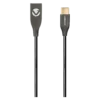 Volkano Iron Type-C 1.2m Charge and Data Cable Black