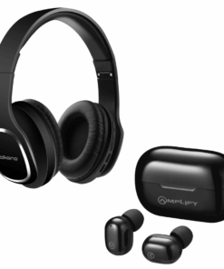 Volkano Phonic Headphones with Amplify True Wireless Earphones - Bundle