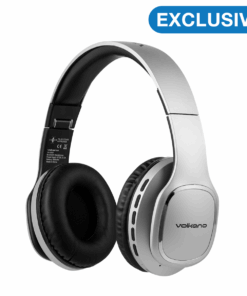 Volkano Phonic Series Bluetooth Headphones - Silver