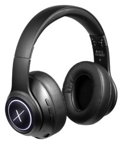 Volkano Quasar Series Folding Bluetooth Headphones - Black