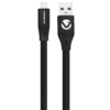 Volkano Slim Lightning Cable 1.2m Blk