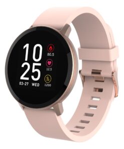 Volkano Smart Watch for Men or Women with Heart Rate Monitor - Trend Series - Rose Gold