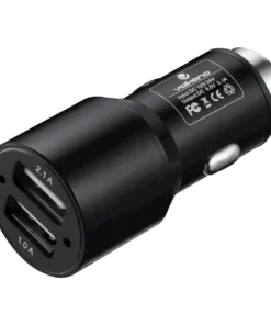 Volkano Swift X2 Dual Car Charger - BK