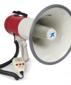 Vonyx Megaphone with Record, Siren & Microphone