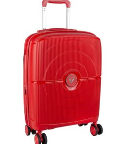 Voyager Aeon Carry On Trolley Case - Crimson Red