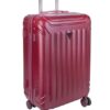 Voyager Duro Medium 4 Wheel Trolley Case - Red
