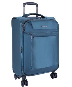 Voyager Istria Medium 4 Wheel Trolley Case - Blue