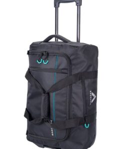 Voyager Trek 2 Wheel Carry-On Trolley Duffel - Jet Black