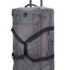 Voyager Trek Large 2 Wheel Trolley Duffel - Granite