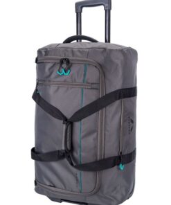 Voyager Trek Medium 2 Wheel Trolley Duffel - Granite