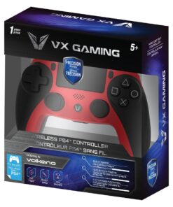 VX Gaming Precision Series Wireless Controller - Black & Red