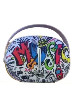 W-KING Urban Chill T8 HIFI SPEAKER WITH FM RADIO-MUSIC Graffiti