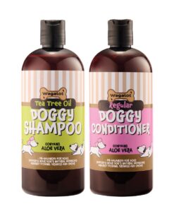 Wagalot 2 Pack Tea Tree Shampoo And Conditioner For Dogs - 500ml