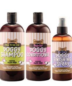 Wagalot 3 Pack - Tea Tree Dog Shampoo + Reg Conditioner & Finishing Spray