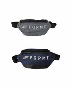 Waist Bag - Moon Bag - Phone Bag x 2 - Grey & blue