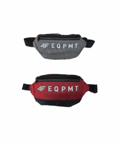 Waist Bag - Moon Bag - Phone Bag x 2 - red & grey