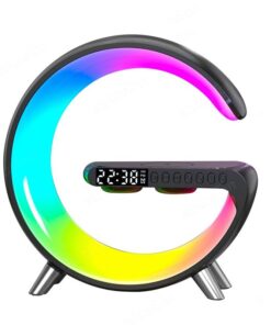 Wake up Atmosphere LED Night Light Wireless Charger Bluetooth Speaker