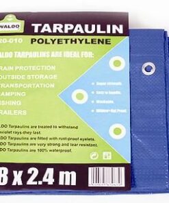 Waldo Tarpaulin 1.8M X 2.4M Heavy Duty 180G