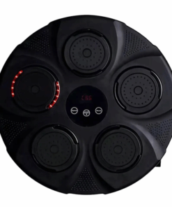 Wall Mounted LED Light Bluetooth Boxing Equipment with Boxing Gloves