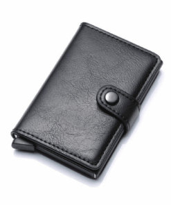 Wallet Junkie Pop Up Wallet With Clip - Black