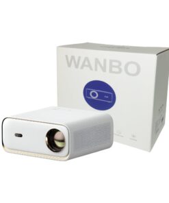 WANBO X2 MAX 1080P 450ANSI Android 9.0 Smart Projector - White