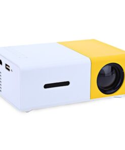 Wanner Tech Portable HD LED Projector - Yellow
