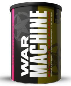 War Machine Pre Workout, Raz Berry Rocket 20 Servings - Net Wt. 360g.