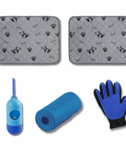 Washable Dog Cat Pee Pads (2-Pack) Leakproof & Reusable Puppy Pads- Pet kit