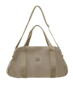 Water-Repellent Nylon Gym - Duffel Sports Bag - Sand